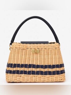 J.McLaughlin Faith Wicker Handbag